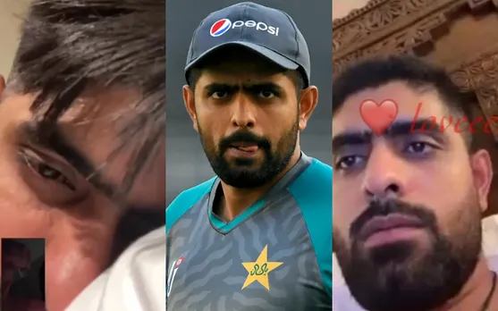 ‘Zimbabar toh khiladi nikla larkibaazi mein!’ - Fans lash out at Babar Azam as his leaked pictures, private chats with a girl go viral