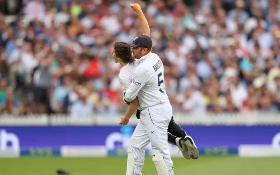 WATCH: Jonny Bairstow picks up pitch invader, carries him out of the field during 2nd Test of Ashes 2023 at Lord's