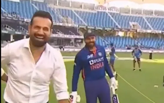 Watch: Rohit Sharma hilariously walks off as commentators try to speak with him