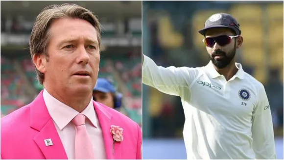 Ajinkya Rahane is enjoying his captaincy phase: Glenn McGrath