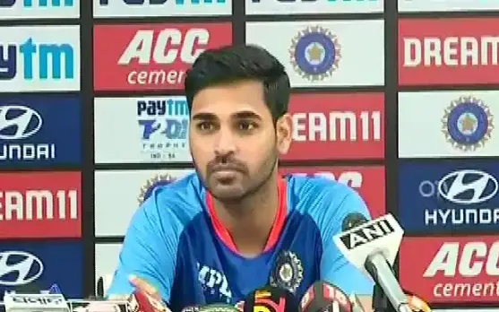 Bhuvneshwar Kumar comes up with a hilarious solution to survive David Miller's scare