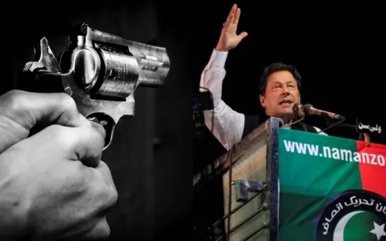 Breaking News! Bullet Fired At Former Pakistan Skipper 'IMRAN KHAN' During Rally, Watch The Video