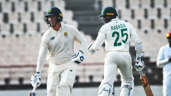 Dussen and Rabada put SA in charge of the second Test against WI