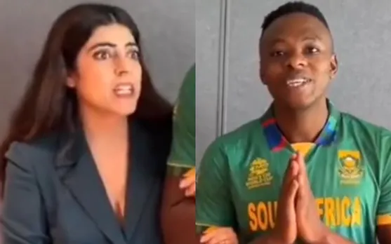 Watch: "Namaste Suar ji" - Kagiso Rabada's epic failure while trying to speak Hindi ahead of 20-20 World Cup