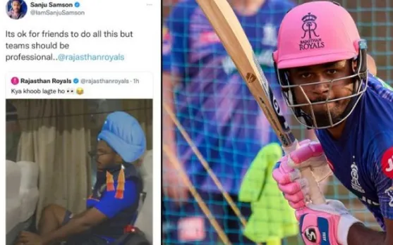Sanju Samson unfollows Rajasthan's social media handle after getting irked by a meme on himself
