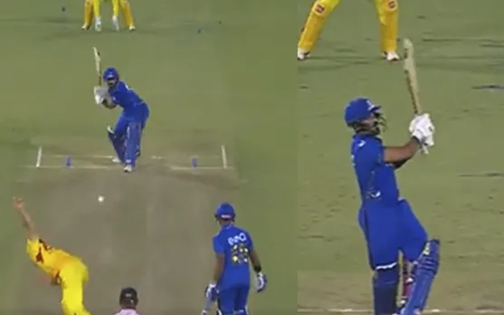 WATCH: MI New York's Shayan Jahangir smashes spectacular 104-metre six on Gerald Coetzee's 151kmph delivery in MLC 2023