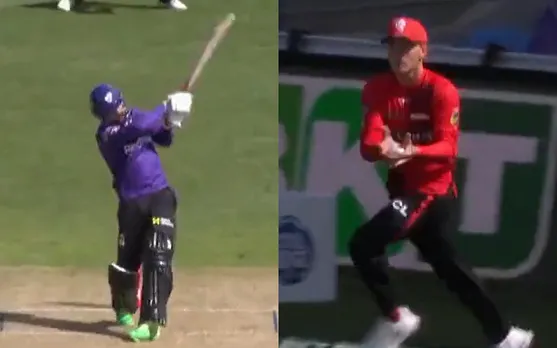 Watch- Jake Fraser-McGurk takes stunning catch from outside the boundary line in Big Bash League 2022