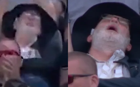 Watch: Spectator enjoys his nap as action unfolds in the England vs New Zealand Test match