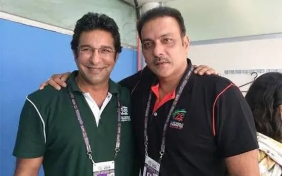 ‘Well done Shazzy come back to commentary buddy’- Wasim Akram pays tribute to Ravi Shastri