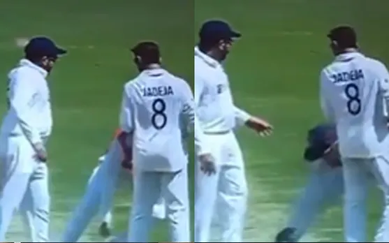 WATCH: Rohit Sharma gestures to slap Ishan Kishan on first day of Ahmedabad Test