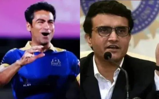 Mohammad Kaif takes a hilarious dig at Sourav Ganguly on Twitter while posting his bowling video