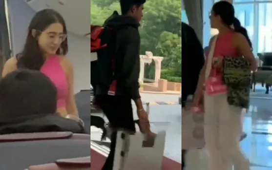Shubman Gill And Sara Ali Khan Spotted Together In A Hotel And Flight? Video Goes Viral