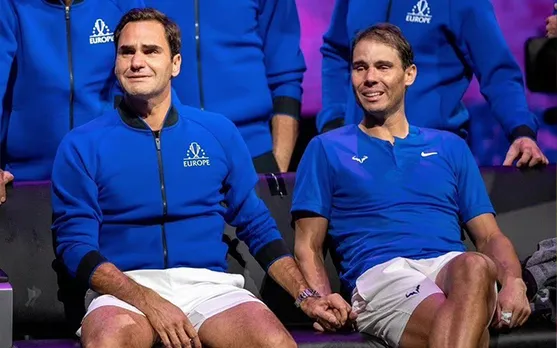 'A beautiful end to a glittering career'- Cricket fraternity wishes the legend after Roger Federer and Rafael Nadal cry during farewell speech