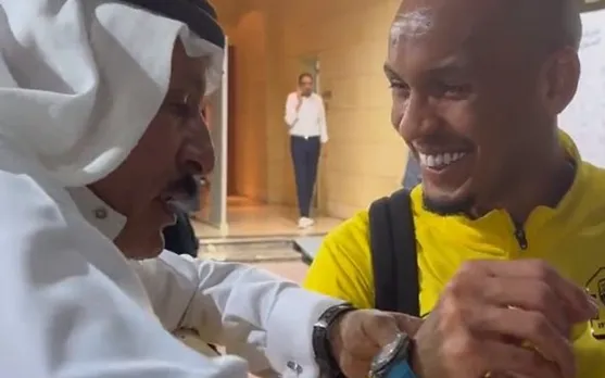 'Humare desh me bhi Tel hona chahiye tha' - Twitter reacts as fan gifts Fabinho Rolex watch after impressive Al-Ittihad debut