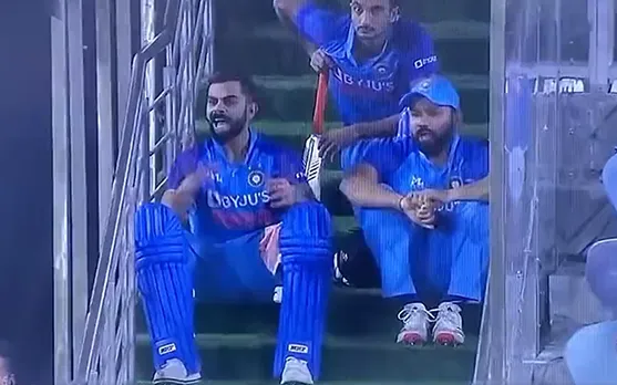 Watch: India greats Rohit Sharma and Virat Kohli celebrate India's series win against Australia together