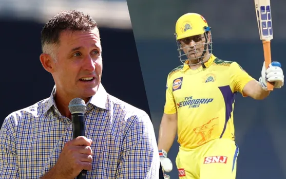 'He actually started tearing'- Michael Hussey sheds light on the moment when MS Dhoni got extremely emotional