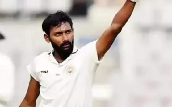 "Real Life Hero": Twitter bow down to Vishnu Solanki who returns to play soon after death of newborn daughter, scores century