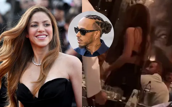 WATCH: Popular celebrity singer Shakira spotted dining with star F1 racer Lewis Hamilton on sidelines of Miami GP