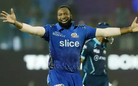 ‘Thank You BIG Man’ - Twitter Reacts After Kieron Pollard Announces Retirement From Indian T20 League