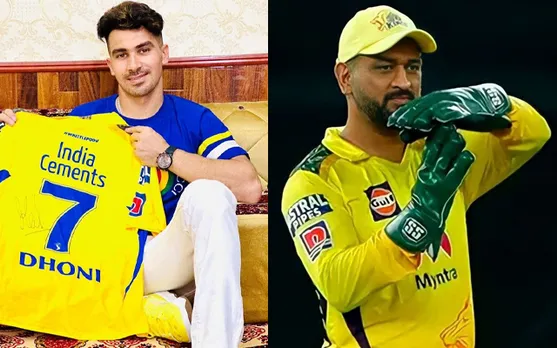 'Next year Gurbaz Trade with Conway, hopefully' - Fans react as MS Dhoni gifts his signed jersey to Afghan star Rahmanullah Gurbaz