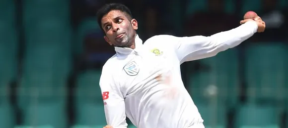 Keshav Maharaj makes history by becoming 2nd SA bowler to take Test hat-trick