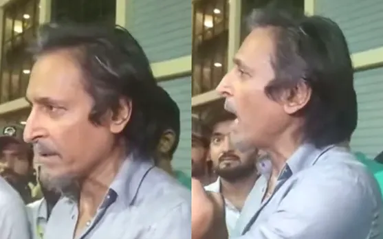 'Aap India se honge'- PCB Chairman Ramiz Raja snaps at journalist, snatches his phone following Asia Cup defeat