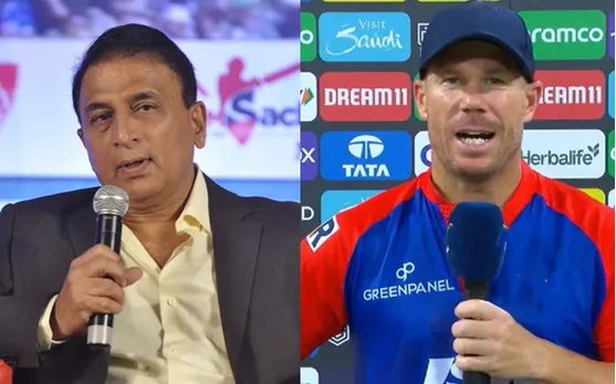 'David, last time, you were there in Delhi was...' - Sunil Gavaskar's hilarious dig leaves David Warner speechless after loss against Lucknow