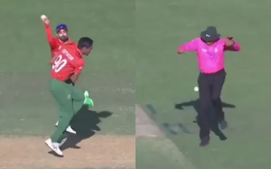 Watch: Litton Das Hits On-field Umpire With A Throw Against Pakistan