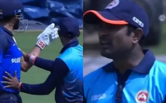 Watch: Ambati Rayudu And Sheldon Jackson Get Involved In A Heated Exchange In Syed Mushtaq Ali Trophy 2022