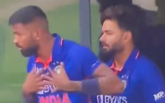 Watch: Hardik Pandya asked to get prepared to bat before Rishabh Pant, the latter gets disappointed