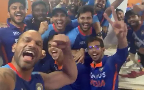 Watch: India Team Celebrates In Style After Their ODI Series Win Against West Indies