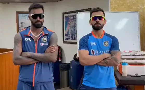 Watch: Hardik Pandya and Virat Kohli come up with cool moves ahead of Australia series