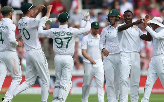 'It's all about the grind'- Twitter elated as South Africa takes a significant lead on the second day in the Test match against England