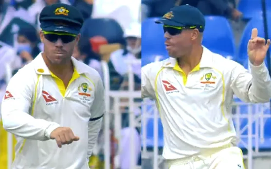 Watch: David Warner spices up dull Test with magnificent Bhangra moves, Twitter reacts