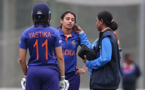 Smriti Mandhana cops a blow on head during warmup game, WC participation in doubt
