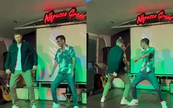 Watch: Rajasthan Royals' Yuzvendra Chahal and Joe Root flaunt their dance moves, leave fans in split