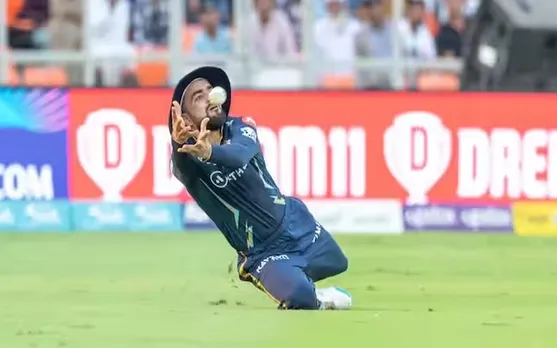 WATCH: Rashid Khan takes a stunner with amazing sprint to dismiss Kyle Mayers of LSG in IPL 2023 game