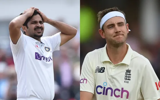 Shardul Thakur, Stuart Broad ruled out of second Test,  James Anderson also doubtful