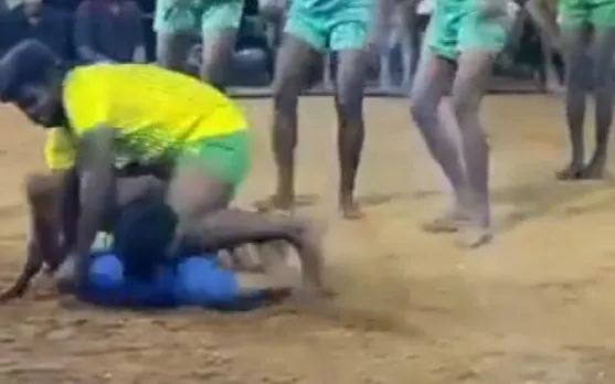 Kabbadi player dies after being tackled by the opponent