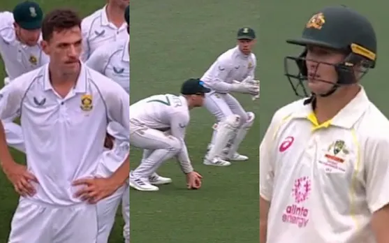 Watch: Marnus Labuschagne survives after catch was controversially deemed not out