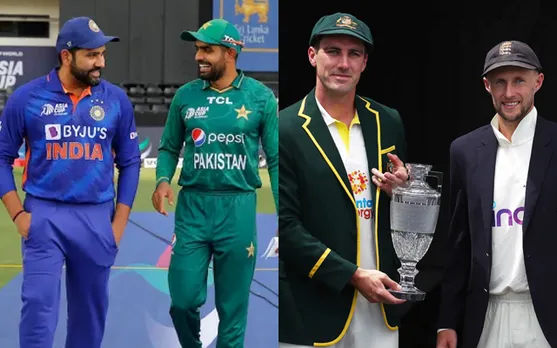 'Babar's cover + Virat's flick>>>>Ashes' - Fans comes up with mouth shutting replies to Barmy Army after they called Ashes greater than India-Pakistan games