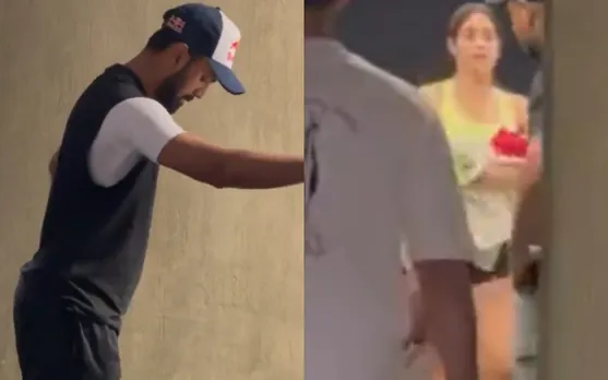 ‘Wo Piche Janhvi Kapoor hai??’ - Fans react as they spotted Janhvi Kapoor in gym with KL Rahul