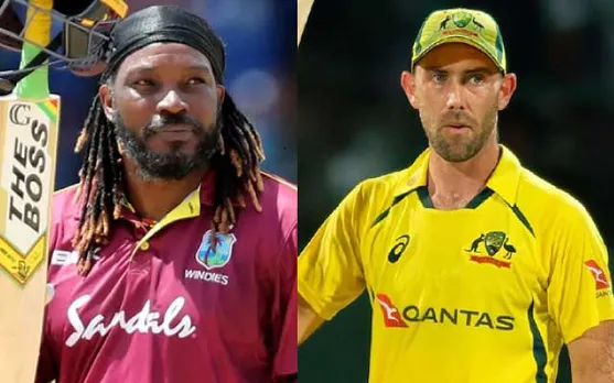 Top four visiting players with most ODI sixes in England