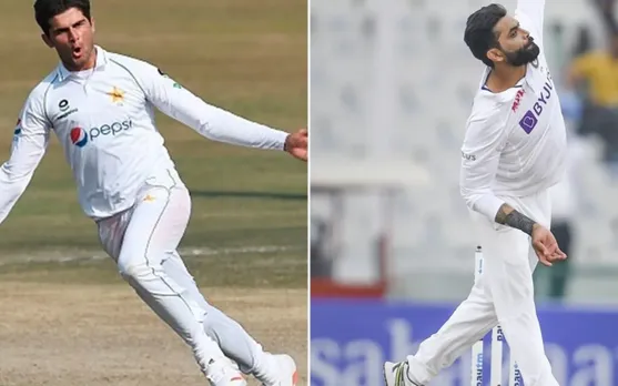'Carbon copy of Jadeja'- Fans set Twitter ablaze as video of Shaheen Afridi bowling spin goes viral