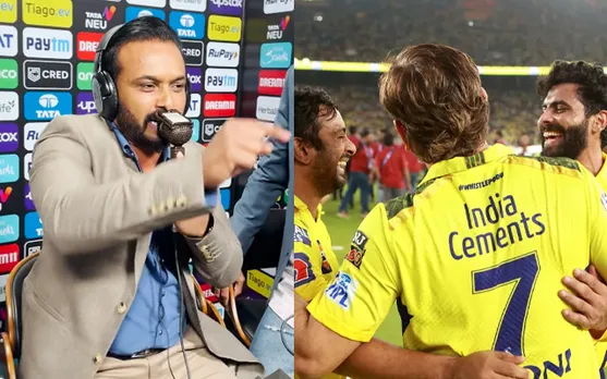 'Itna effort RCB k batting mein dikaya hota bhai' - Fans react as Kedar Jadhav gets ecstatic for MS Dhoni during commentary after CSK's IPL 2023 title win