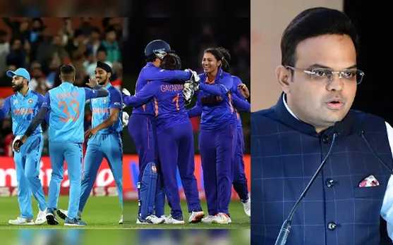 'Together we grow'- Jay Shah announces equal pay for Men and Women cricketers in major cricketing events