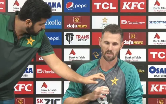 Watch: Shaun Tait’s comments forces media coordinator to stop him before starting the presser