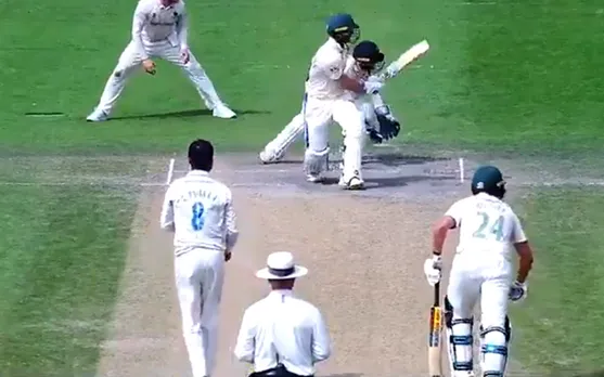 Watch: Cheteshwar Pujara bowls for Sussex in the County Cricket Championship against Leicestershire
