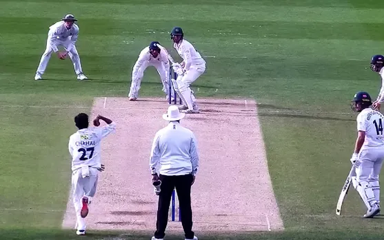 WATCH: Yuzvendra Chahal bowls  stunning leg spin to scalp wicket for Kent in County Championship