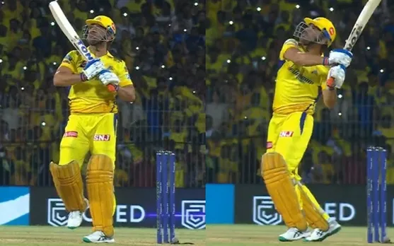 WATCH: MS Dhoni's two consecutive sixes drive Chepauk crowd crazy, completes 5000 runs in Indian T20 League